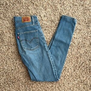 Levi's Blue Skinny Jeans Classic Denim Style